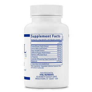 Sleep Aide Formula - Low Dosage Melatonin 0.75mg